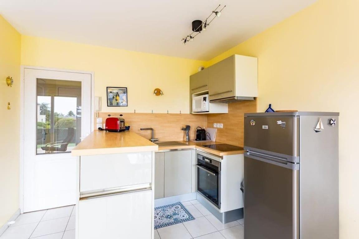 L'Opale - Joli Appartement Avec Jardin Et Garage Ντινάρ Εξωτερικό φωτογραφία