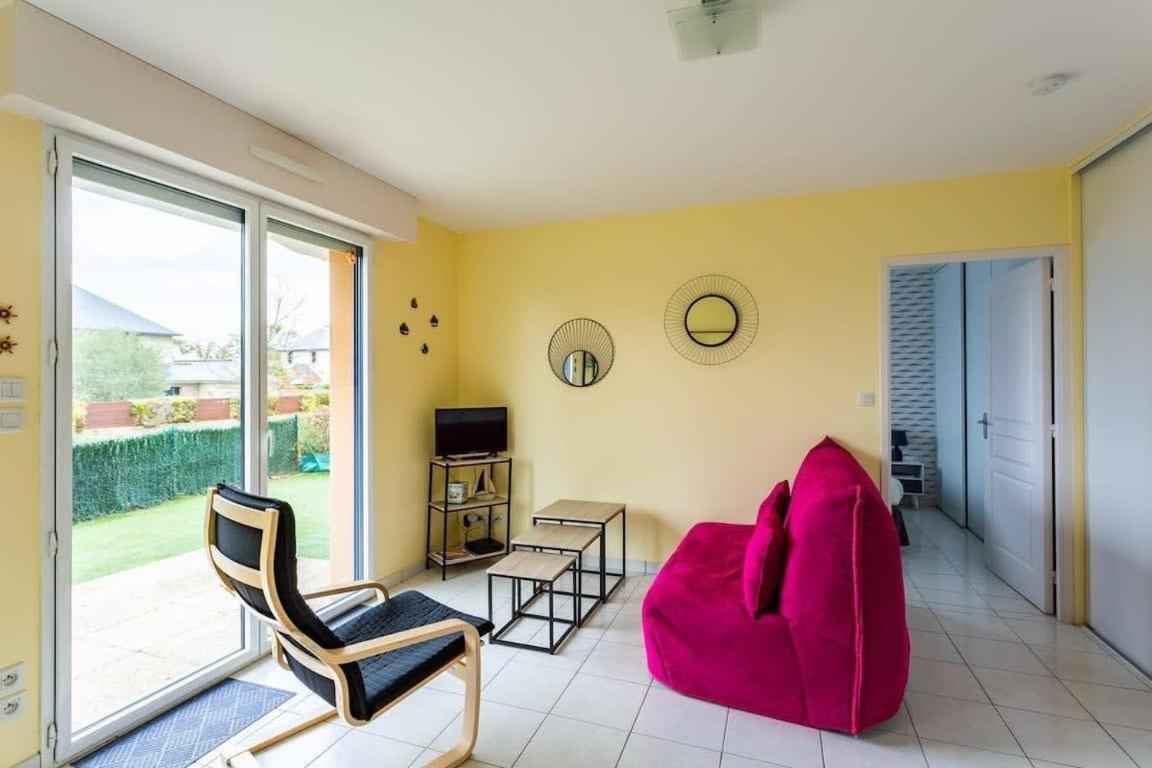 L'Opale - Joli Appartement Avec Jardin Et Garage Ντινάρ Εξωτερικό φωτογραφία