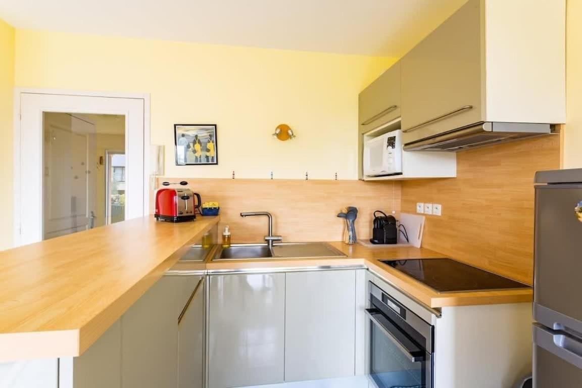 L'Opale - Joli Appartement Avec Jardin Et Garage Ντινάρ Εξωτερικό φωτογραφία